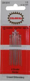 [COLO-CB13515] Colonial Crewel / Embroidery Needles 1/5