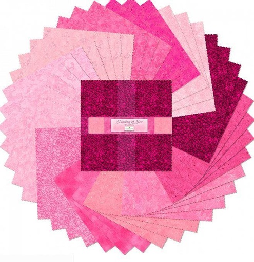 [Q510-11-510] Wilmington Prints Pinking of You 10" Squares